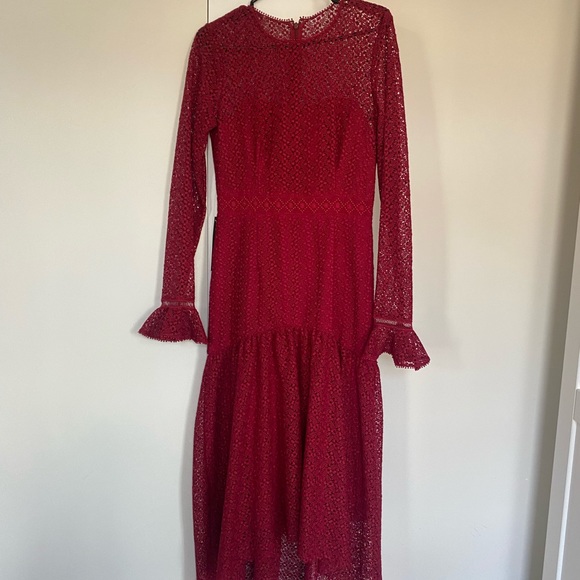 Anthropologie ML Monique Lhuillier Karina Lace - Picture 4 of 8